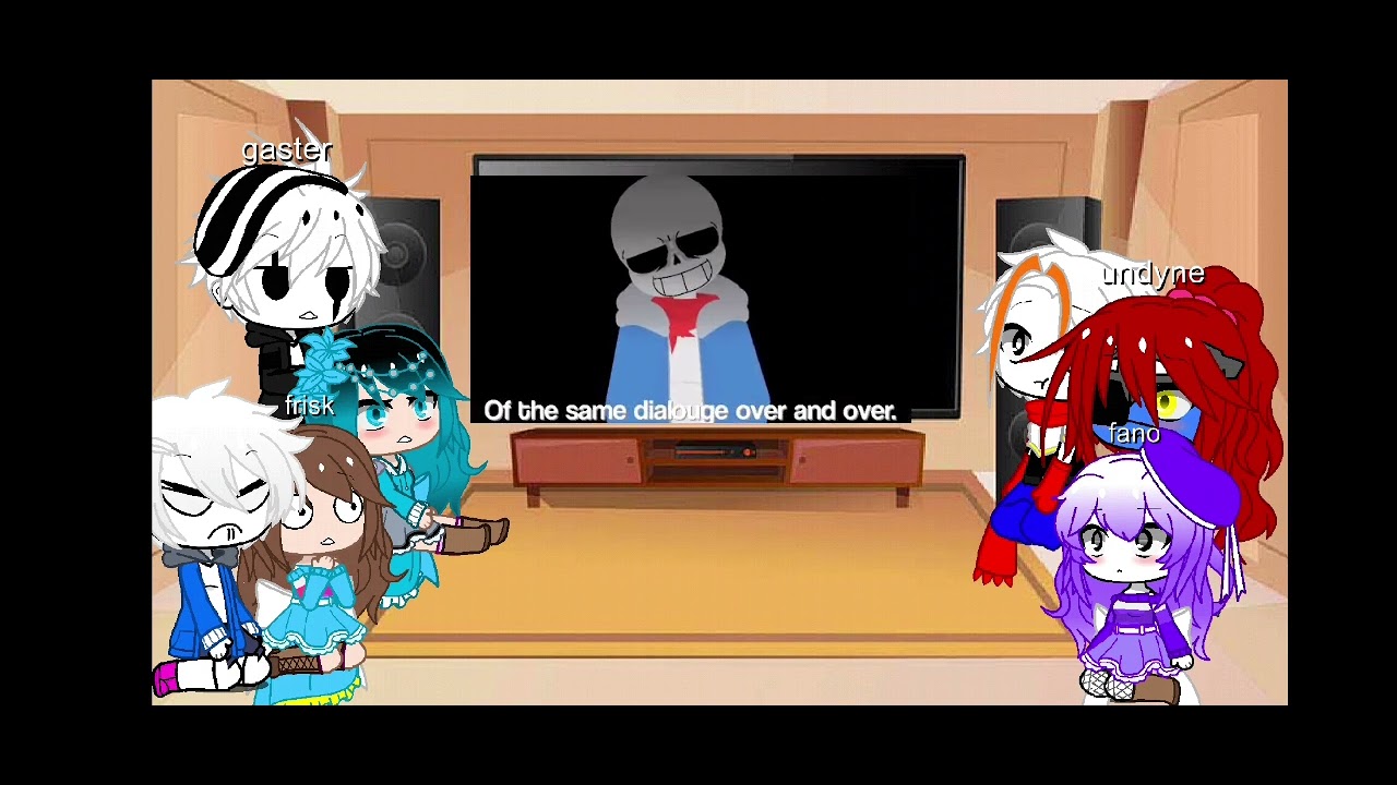 undertale reacciona a sans vs frisk (stickman)