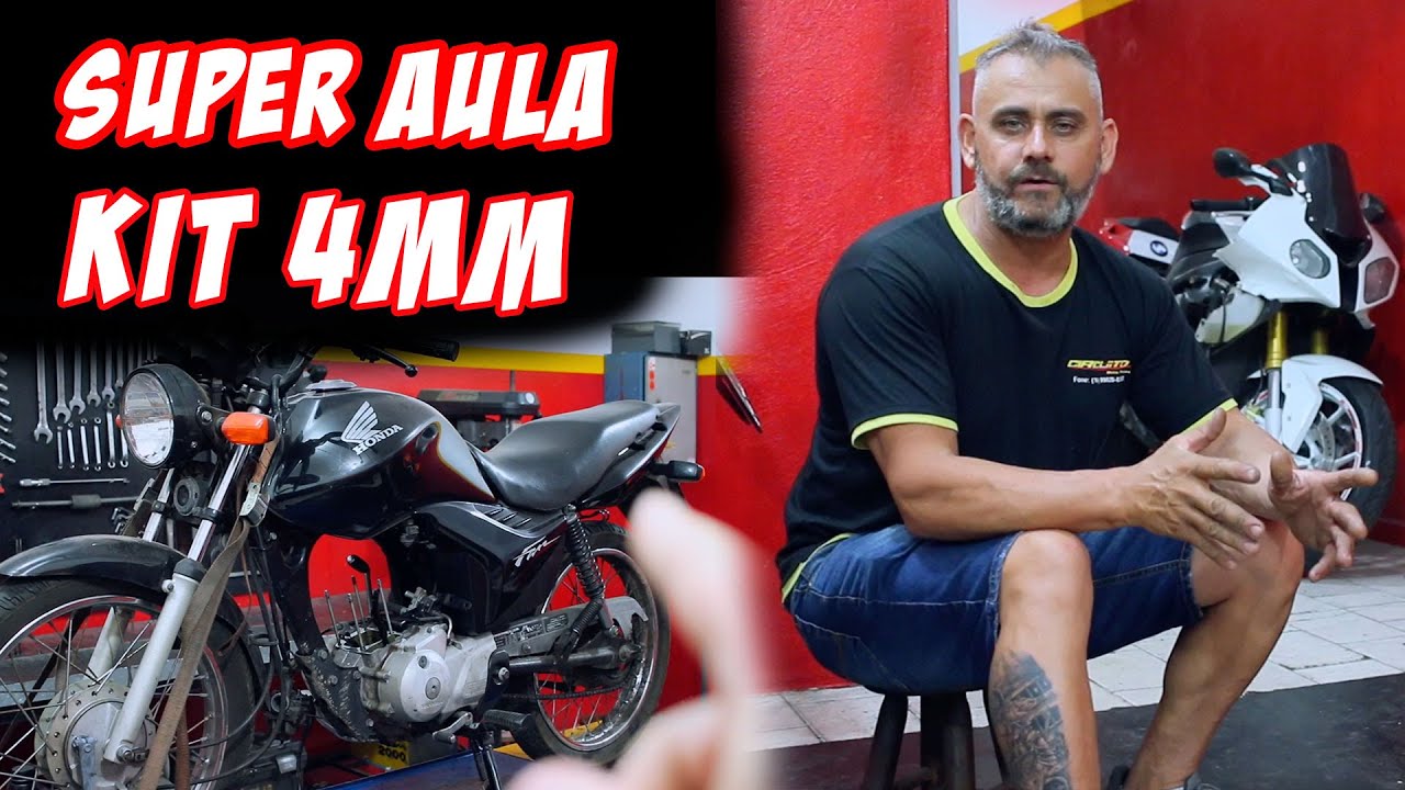 COMO MONTAR KIT 4MM CG 125cc SUPER AULA