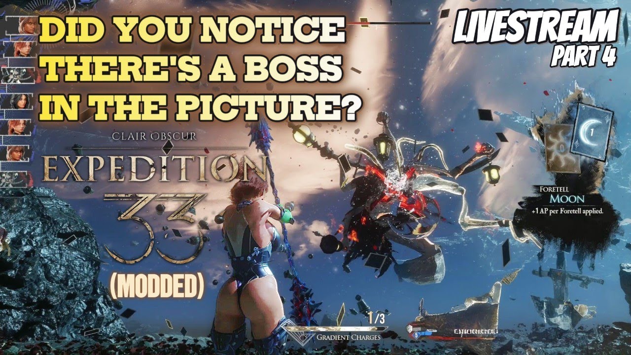 If you notice the boss, what are you even doing. Expedition 33 Livestream (PORTRAIT)