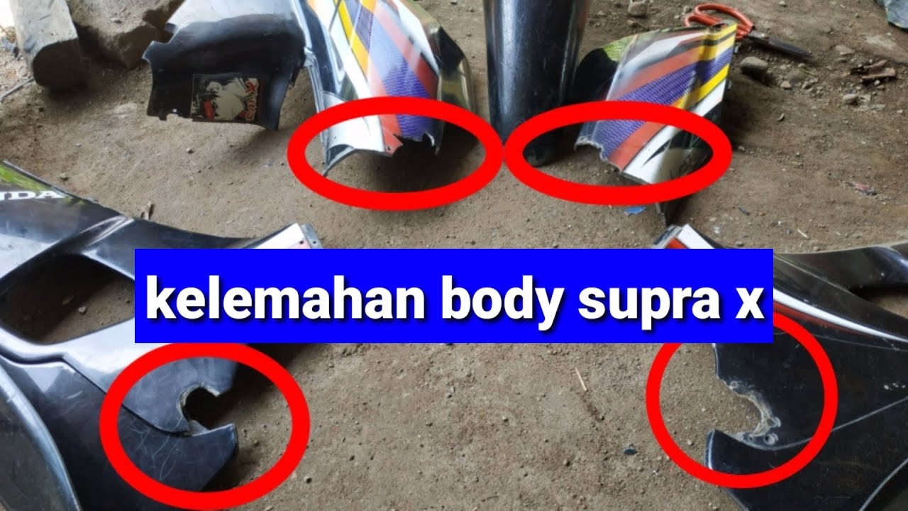Repaint Supra x / ini yang sering dialami motor Supra x 100. motor lawas