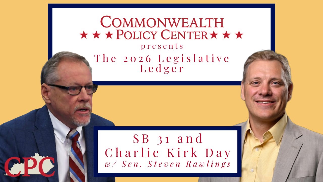 CPC Legislative Ledger | SB 31 and Charlie Kirk Day | Sen. Steven Rawlings
