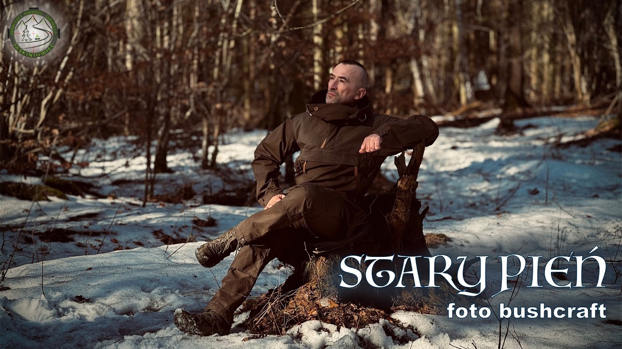STARY PIEŃ. Bushcraftowa foto-przygoda. #bushcraft #zimowylas #fotografia