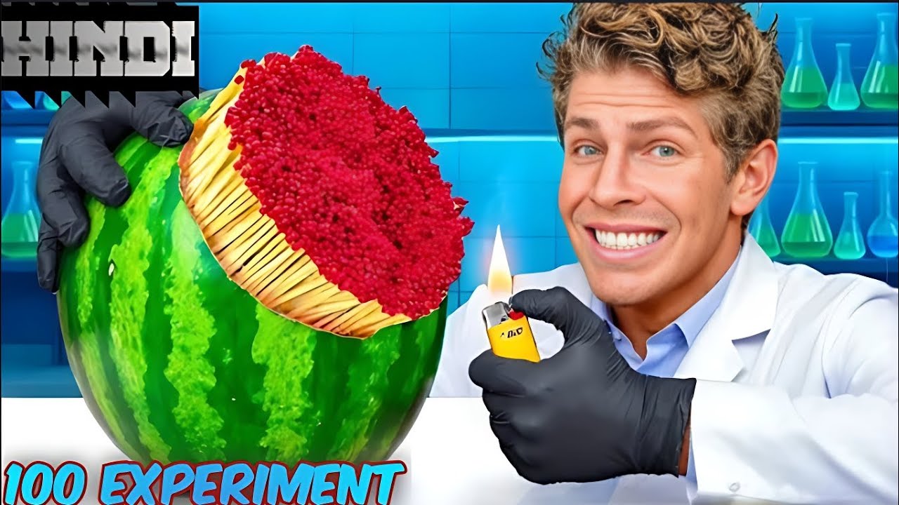 Level 1 to 100 Science Experiment! in Hindi | Stay wild in Hindi |#fyp  @StayWild-  #staywildhindi 