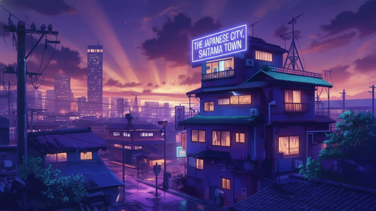 Calm Rainy Night Ambience  Lofi Hip Hop Radio – Chill Beats for Deep Focus & Relaxation