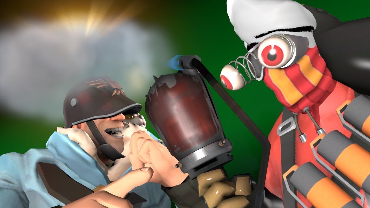 Team Fortress 2 - WalŦz Gets Lucky on koth_harvest [Short]