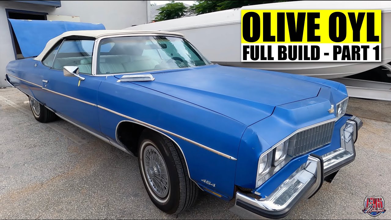 Olive Oyl | Chevrolet Caprice Convertible 1973 года, полная сборка | Часть 1