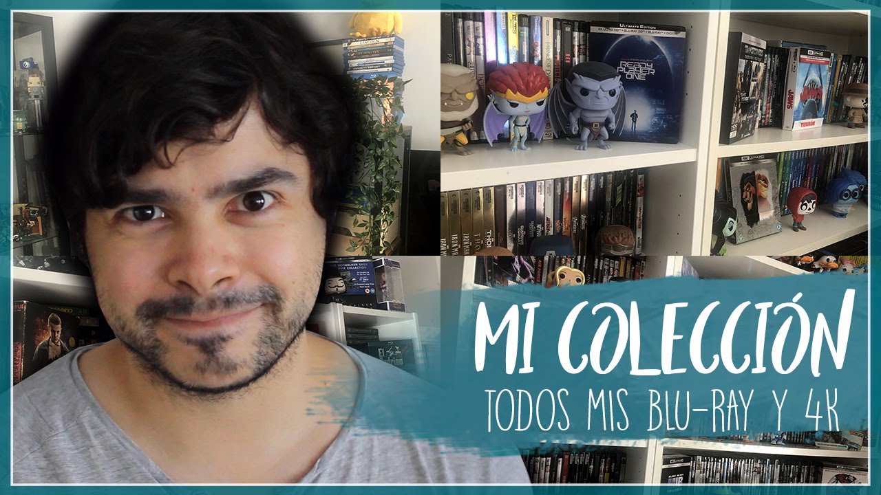 TODAS MIS PELÍCULAS EN BLU-RAY Y 4K ULTRA HD | Colección 4K/Blu-ray/Dvd | InakiO