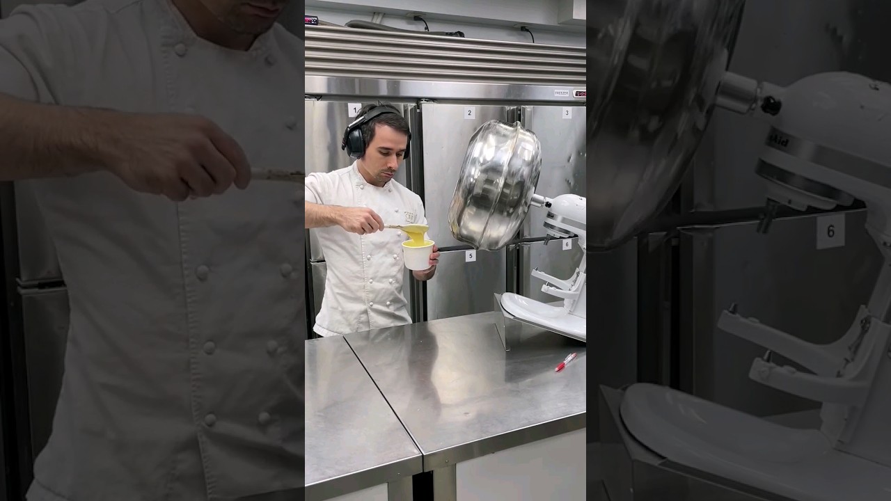 - PANNING - Step by step of our hazelnut coated with chocolate #cjsj #pastry #patisserie #taiwan
