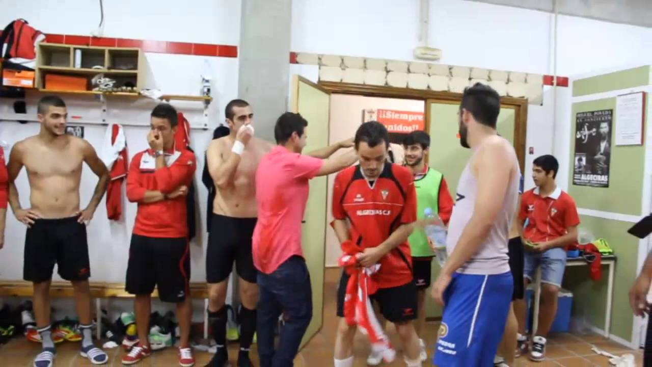futbol algeciras tropezon de tanos ascenso a segunda celebracion