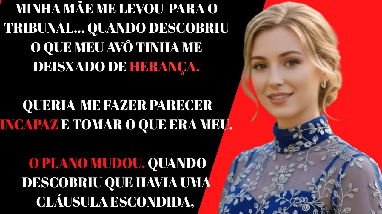 “Achei que minha mãe só queria me proteger… mas no tribunal a verdade destruiu tudo.”
