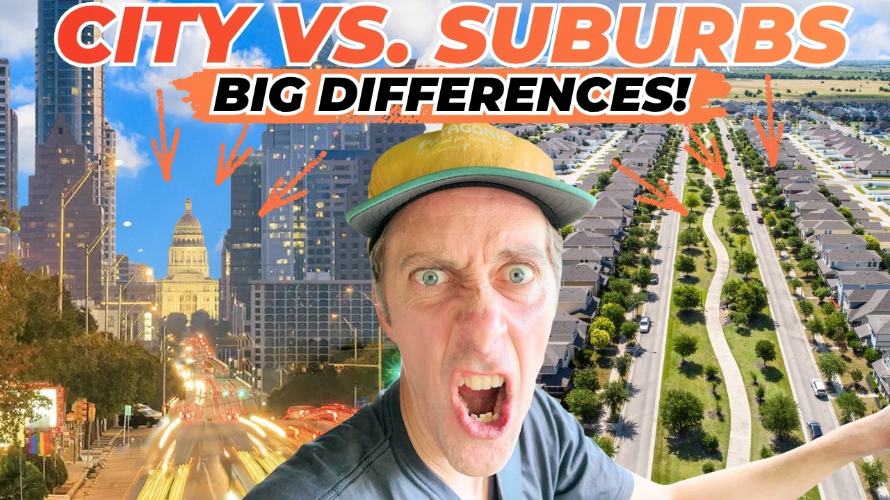 Living in the CITY VS. The SUBURBS in Austin Texas &ndash; Which One Is Better for You?