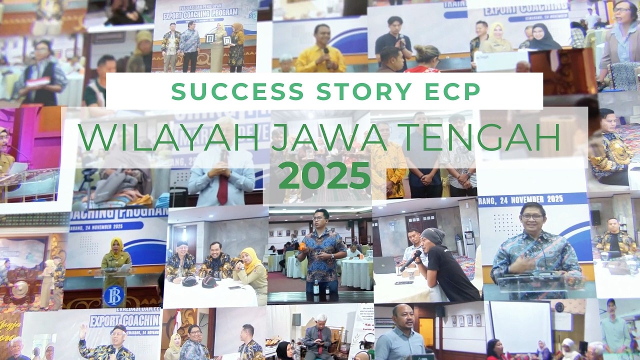 Success Story Peserta Export Coaching Program Wilayah Provinsi Jawa Tengah Tahun 2025