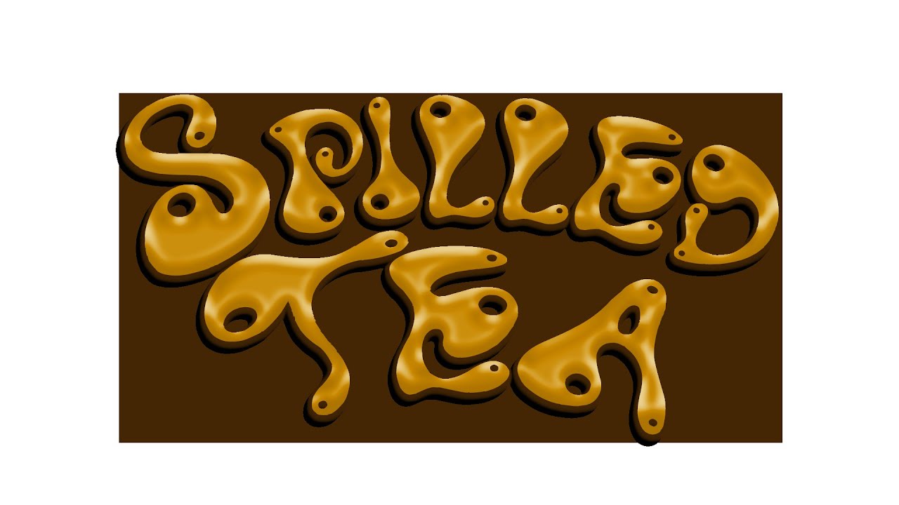 SPILLED TEA VISUALIZER (Feat. Rakeeb Wize)