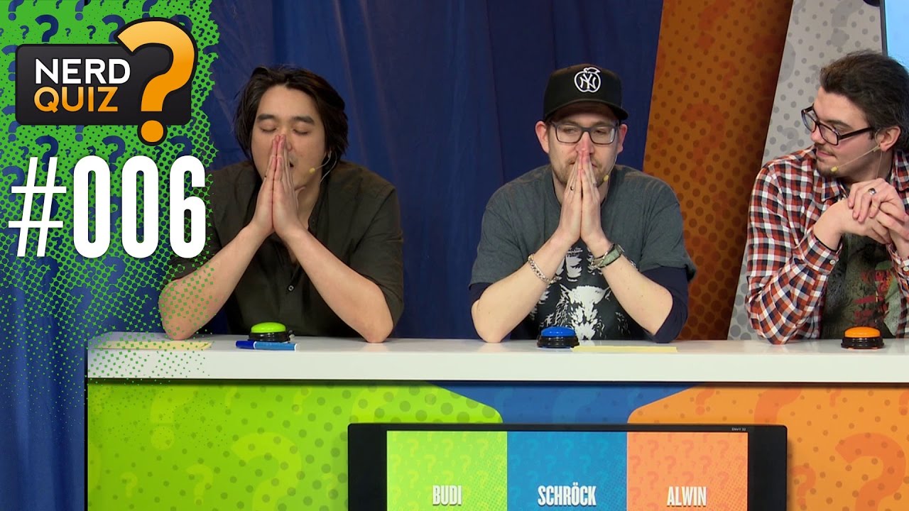 Nerd Quiz S.3 Runde 6 mit Gregor | Budi vs Schröck vs Alwin