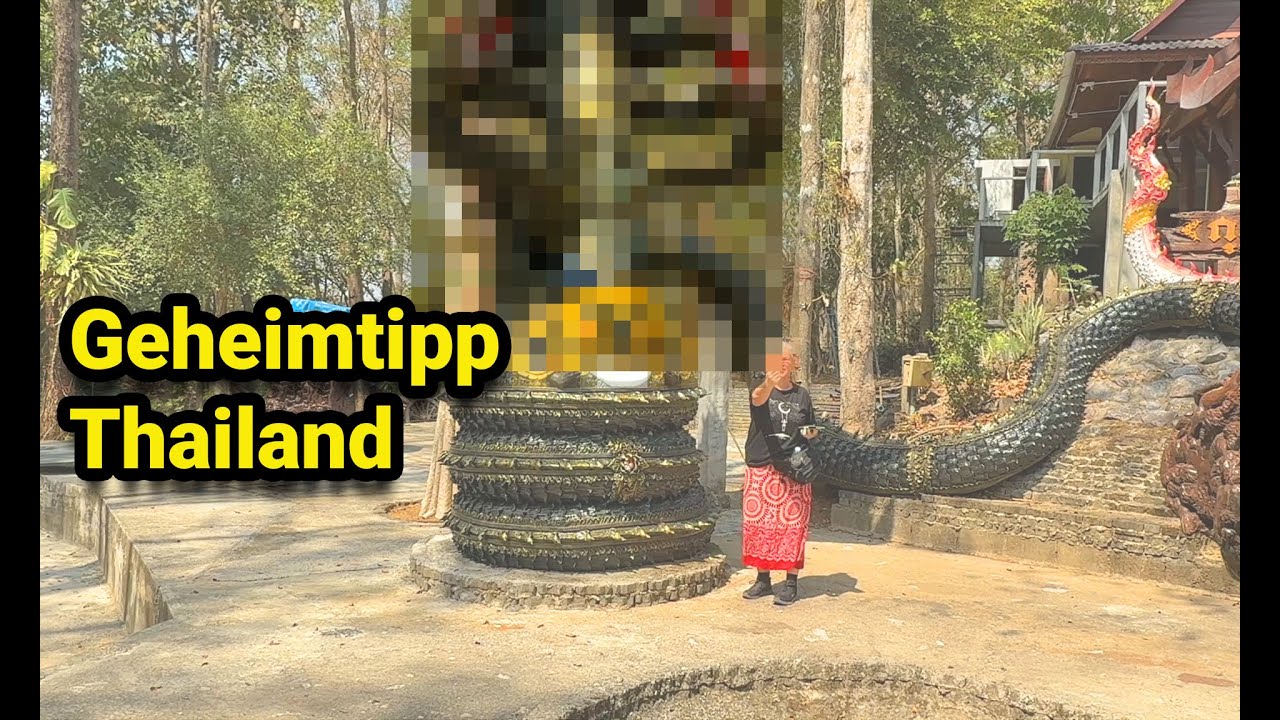 Unglaublich! Dieser Tempel in Thailand ist komplett aus HOLZ geschnitzt 🪵✨