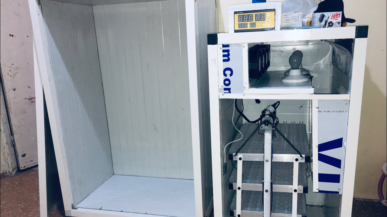شاهد كيف أصنع فقاسة من الألمنيوم سعة 264 بيضة بالعرض السريع 0666592266