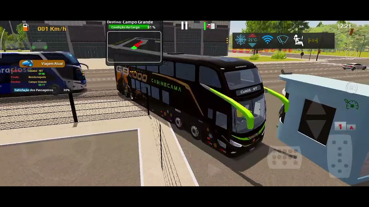 Bus drivinger simulador vídeo 1