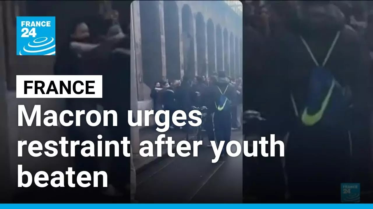 French President Macron urges restraint after right-wing youth fatally beaten • FRANCE 24 English