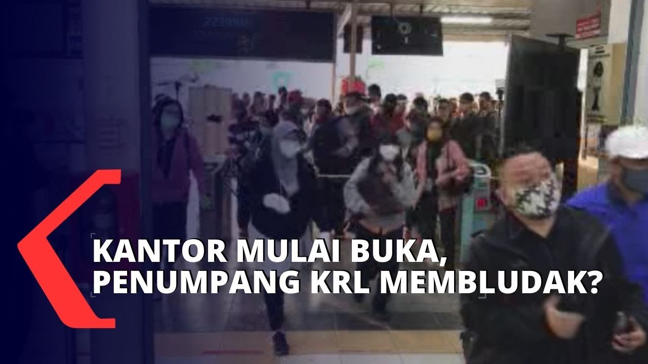 Besok Perkantoran Mulai Buka, PT KCI Terbitkan Protokol Naik KRL