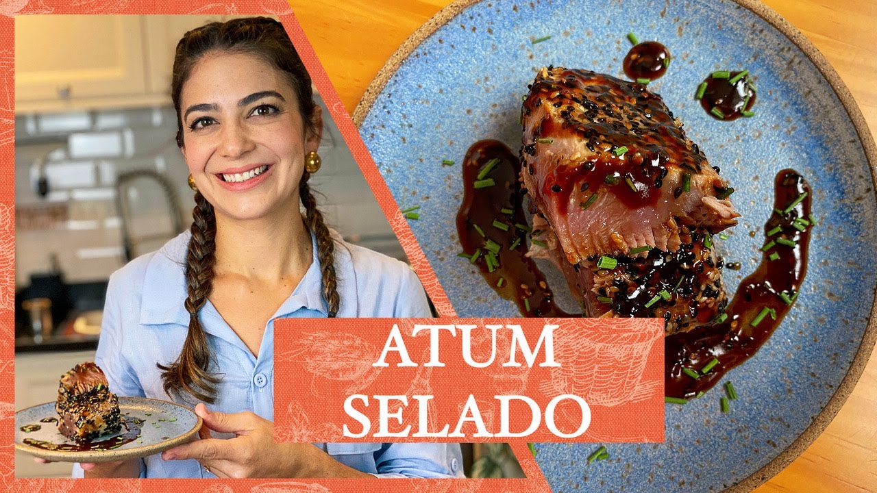 Como fazer um Delicioso ATUM SELADO | LU ZAIDAN