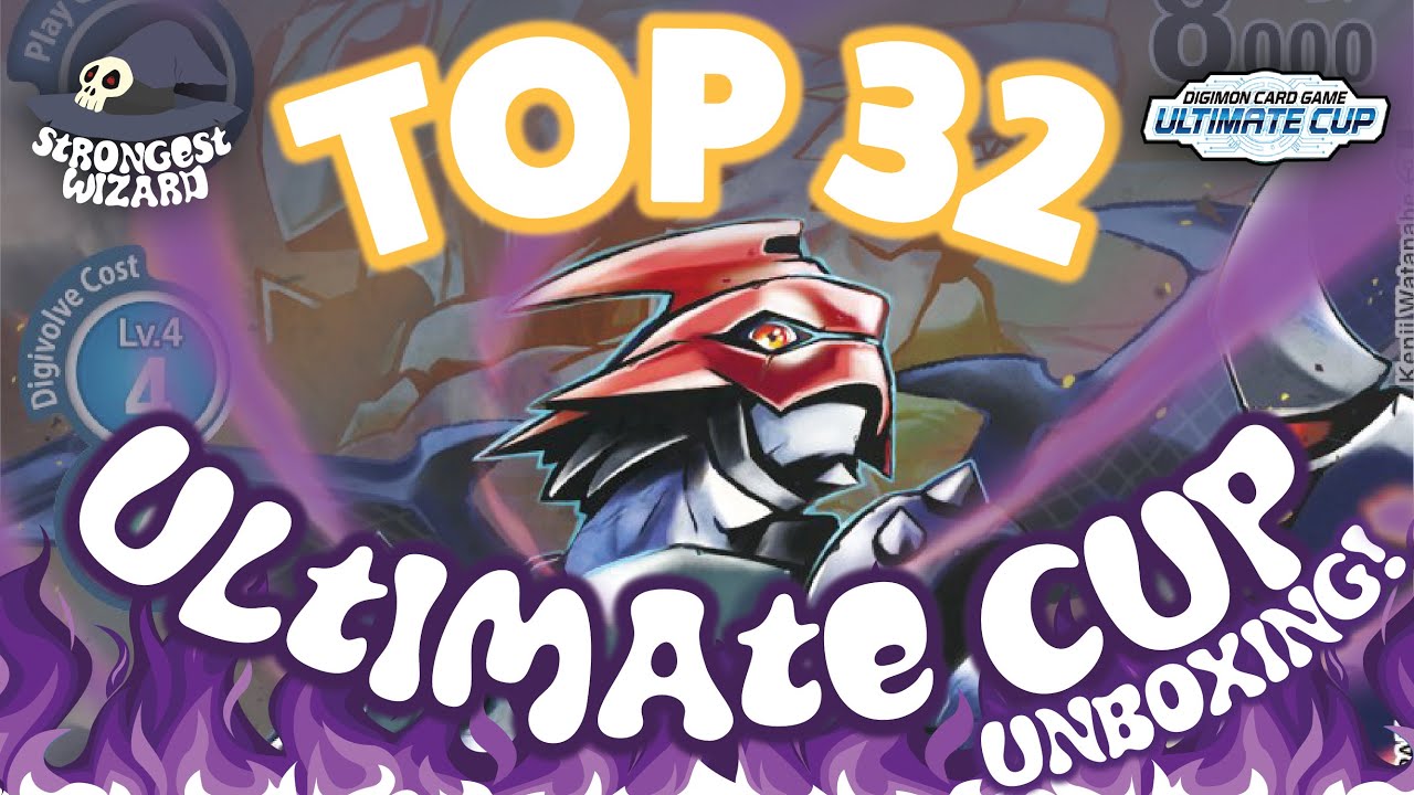 I Did It! : Top 32 Ultimate Cup Unboxing : Digimon Card Game