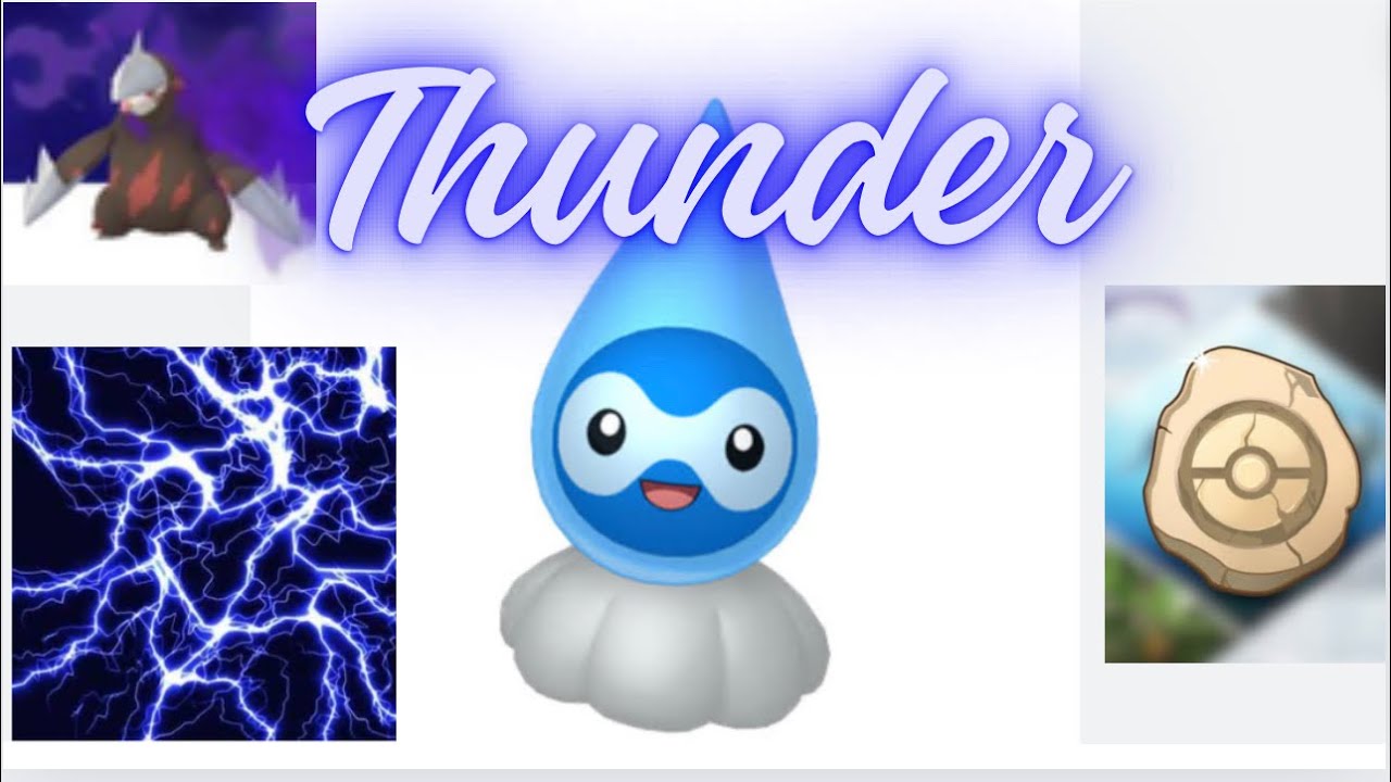 *THUNDER* Rainy Castform brings the electricity to the Fossil Cup in Pok&eacute;mon Go!