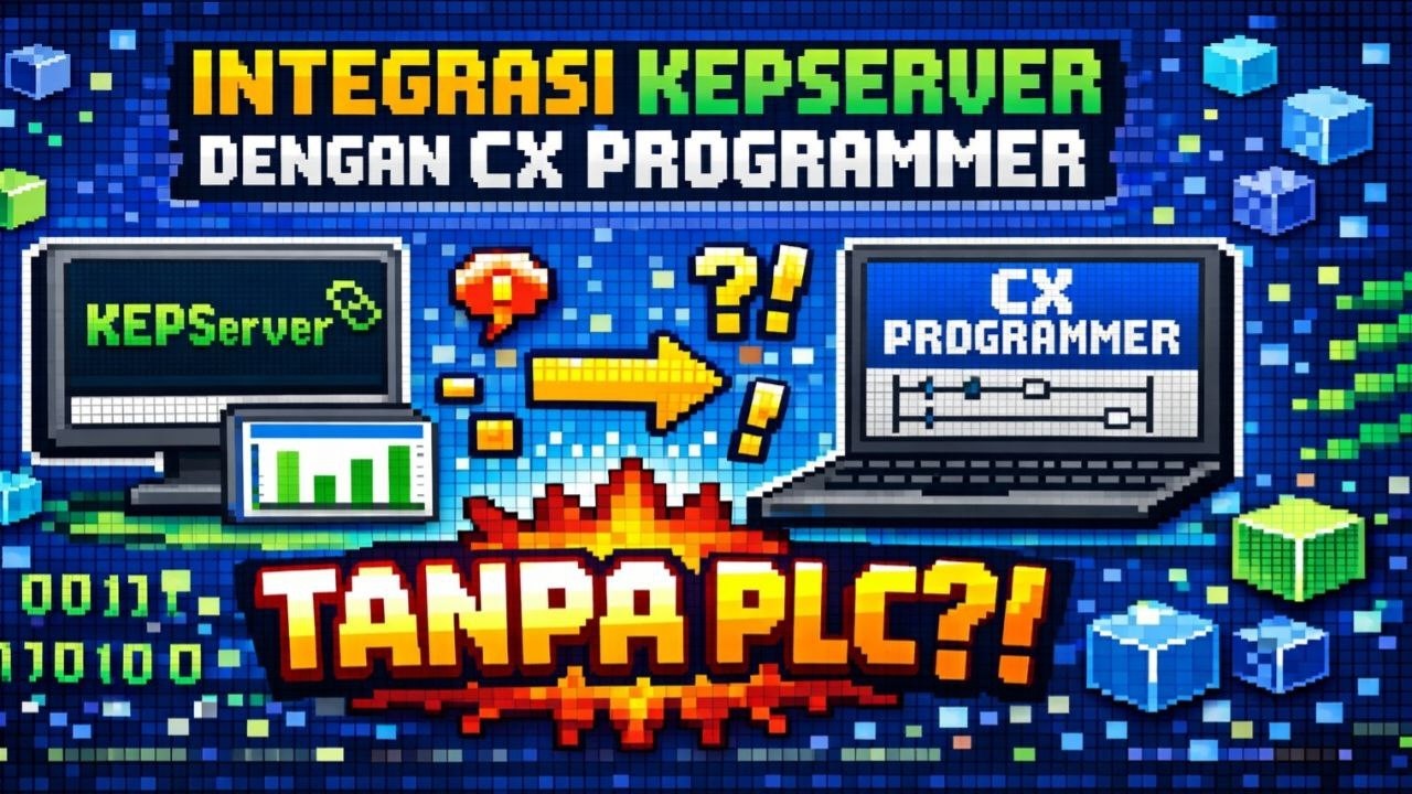 Menghubungkan CX-P dengan KepServer