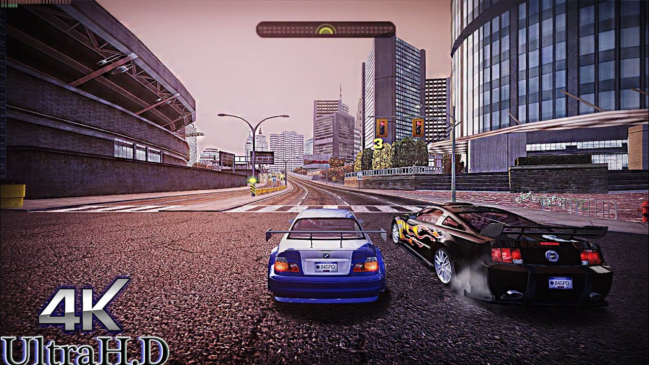 NFS Most Wanted [Remastered]- FIRST RACE  Ultra HD