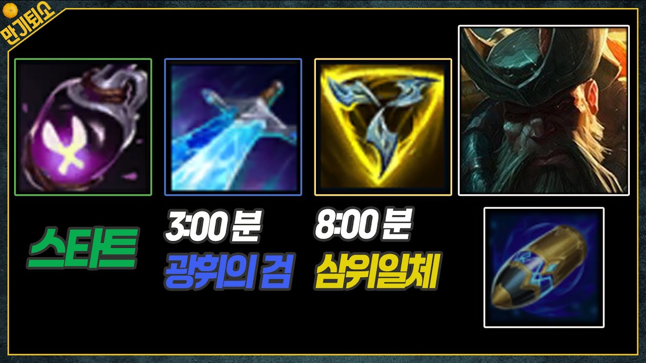 해외에서 한 천재가 발견한 미친 갱플랭크 빌드ㄷㄷ
