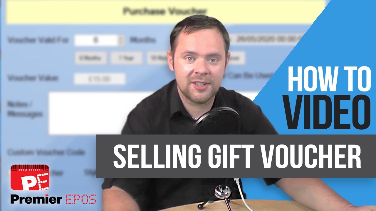 How To - Selling a Gift Voucher | Premier EPOS Software