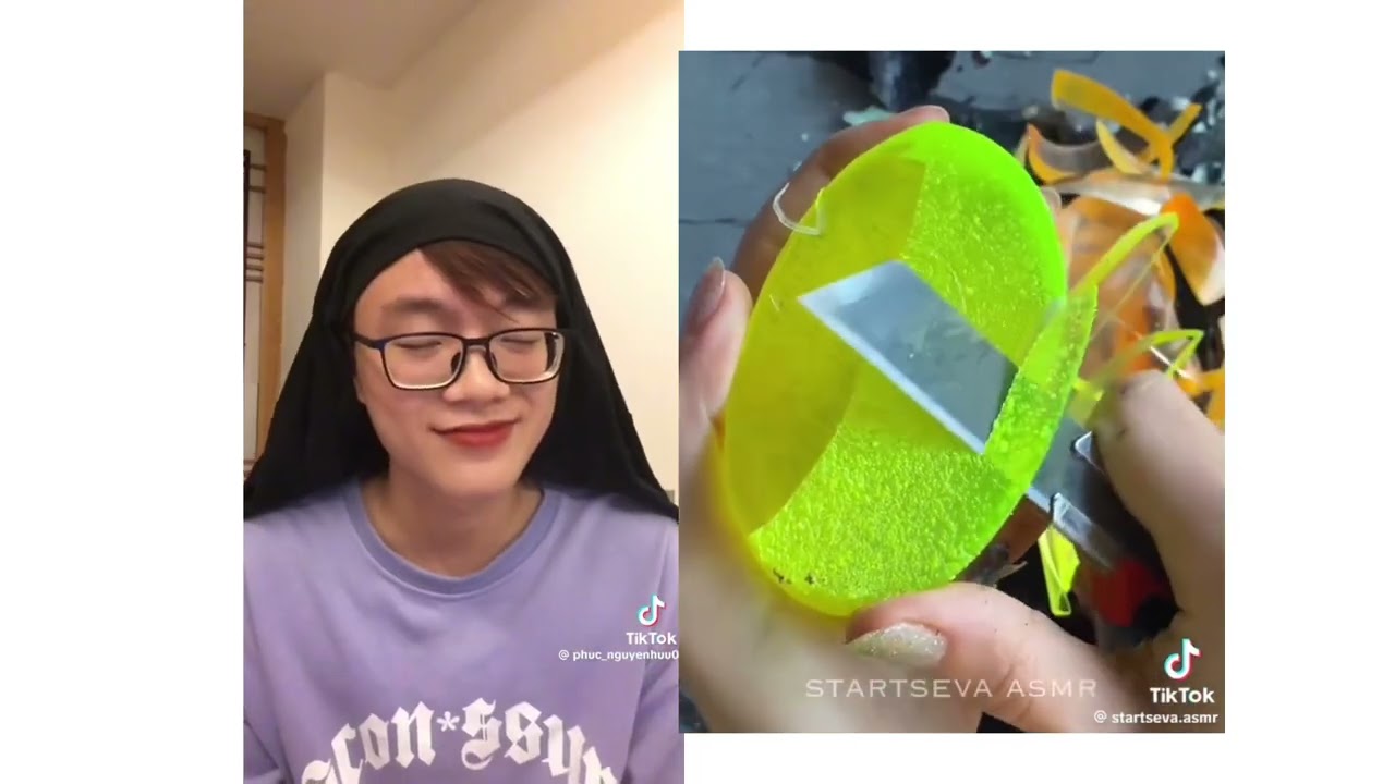 Asmr thư giãn và Phúc đồng phục|| Han thích mì cay😋🥰||xhuong