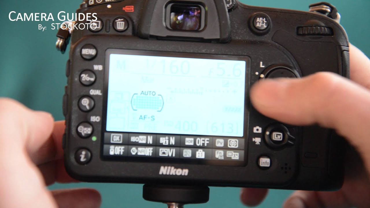Как изменить выбор точки автофокусировки на Nikon D7100