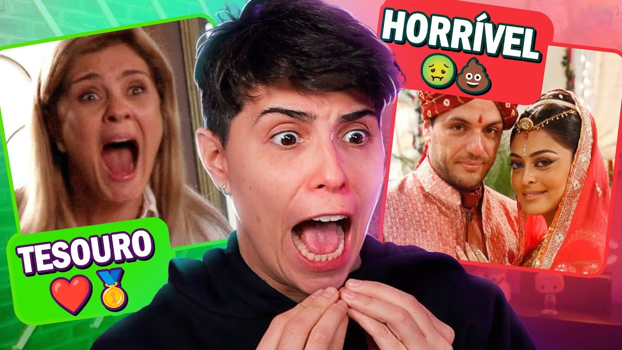 TIERLIST DE NOVELAS BRASILEIRAS - AS MELHORES E PIORES! ft. @thaissaballut