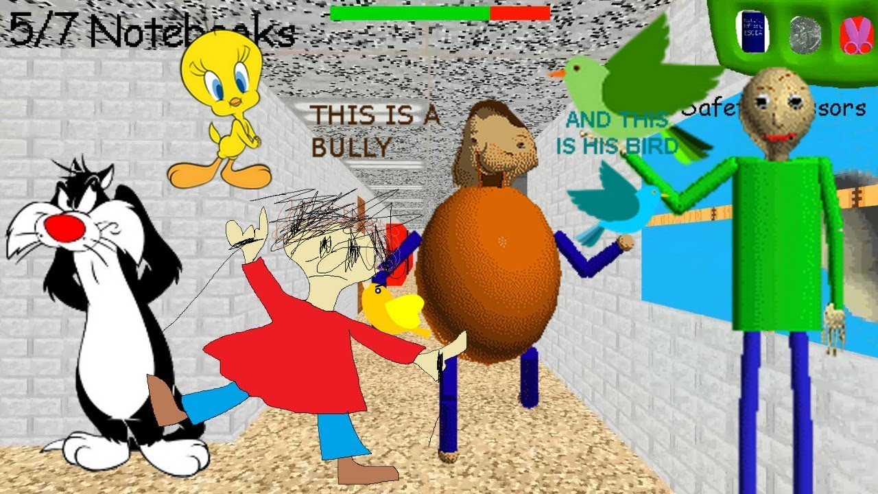 Baldi Loves Birds - Baldi's Basics V.1.4.3 Mod