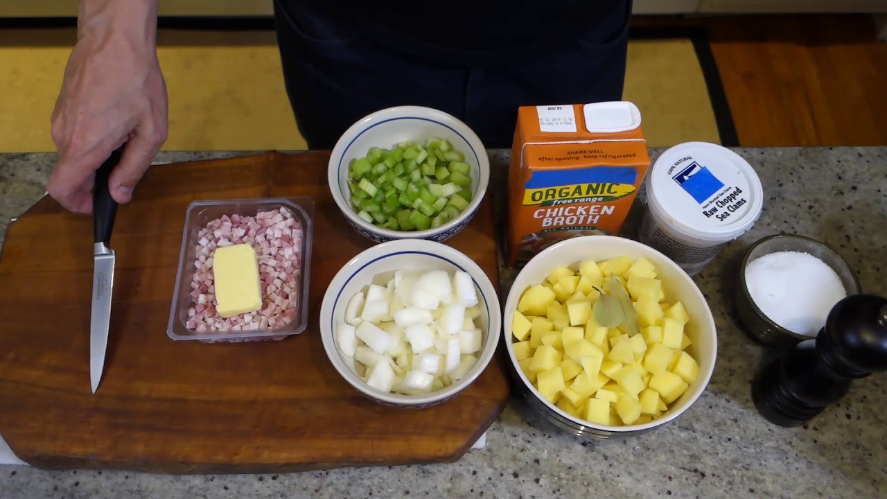 How to Make Rhode Island Clam Chowder, the Easy Way! - Episode 109