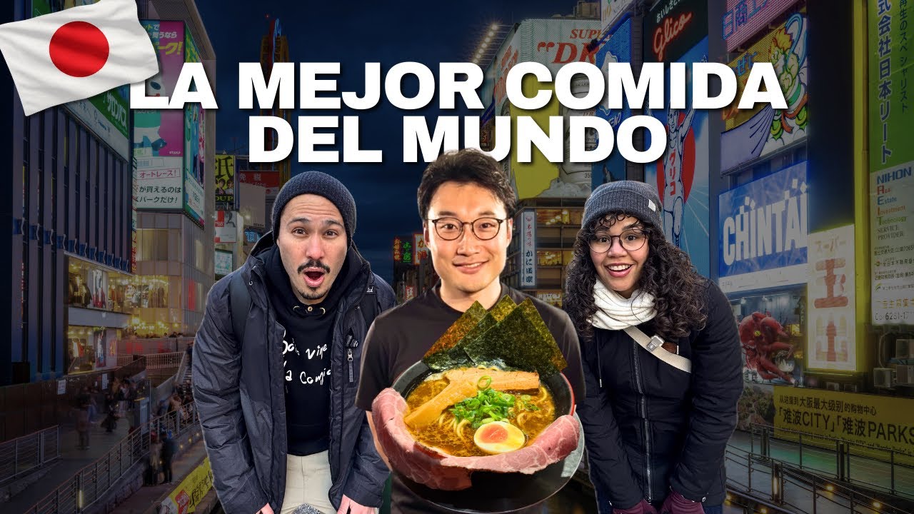 Un JAPONÉS nos llevó a COMER como local en Osaka 🇯🇵 fue una locura!