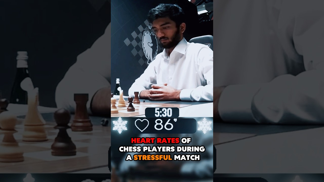 HEART RATES of CHESS PLAYERS DURING STRESSFUL MATCH