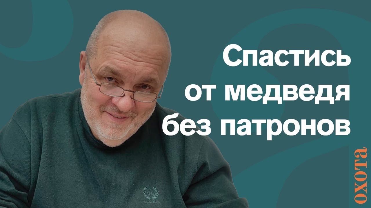 Медведь напал. Валерий Кузенков о том, можно ли носить пулевые патроны?