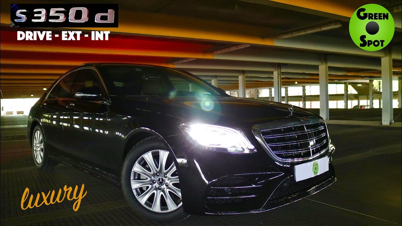 2020 Mercedes S Class S350d 4matic W222 POV * LUXURY * drive sound DISPLAY
