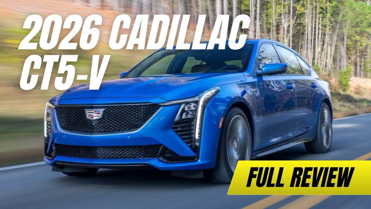 2026 Cadillac CT5-V Full Review!