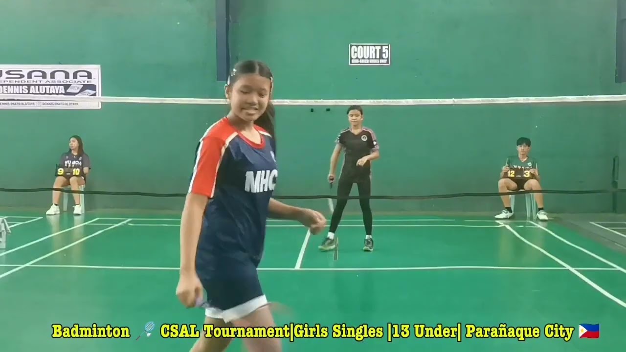 🏸 Tournament |Girls Singles |10U✨Game 2| Parañaque City 🇵🇭