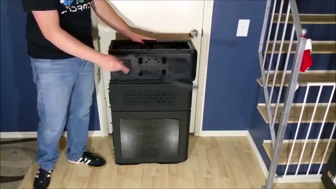Cooler Master HAF Stacker 915f Mini-ITX - How To Build PC Gaming - Unboxing