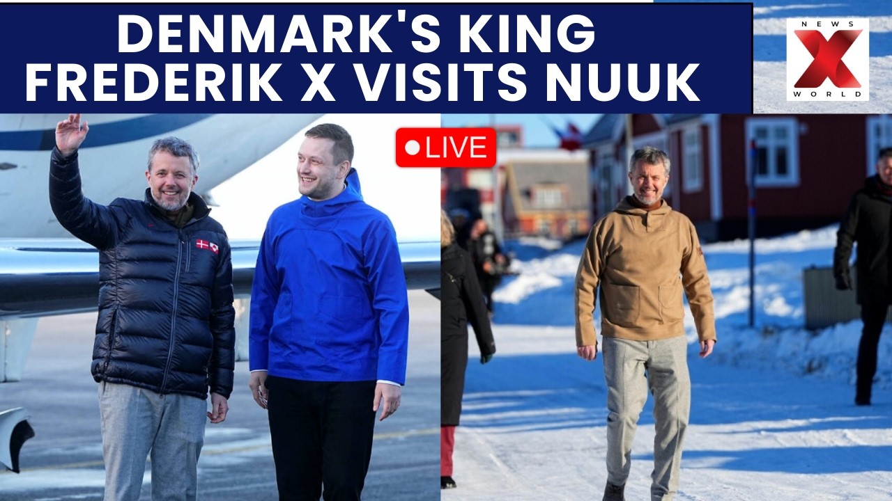 LIVE: Denmark's King Frederik Visits Greenland Amid Trump Acquisition Push | NewsX World