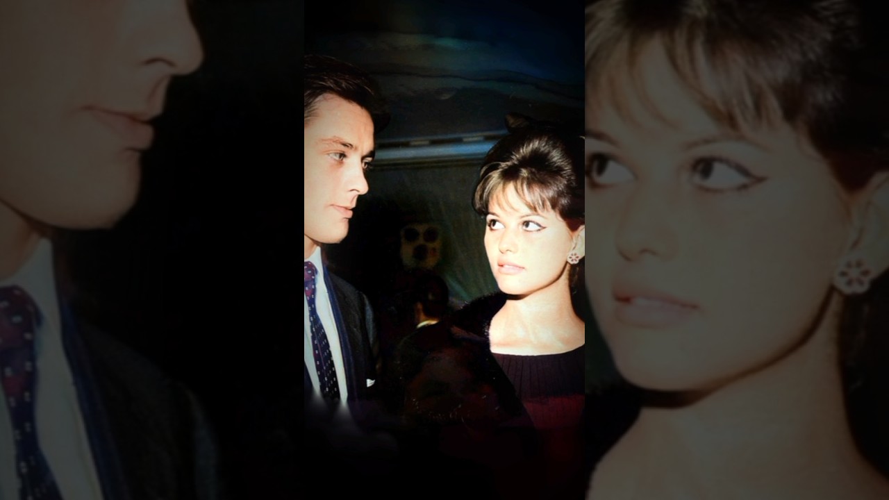Alain DELON & Claudia CARDINALE. Young & Happy.