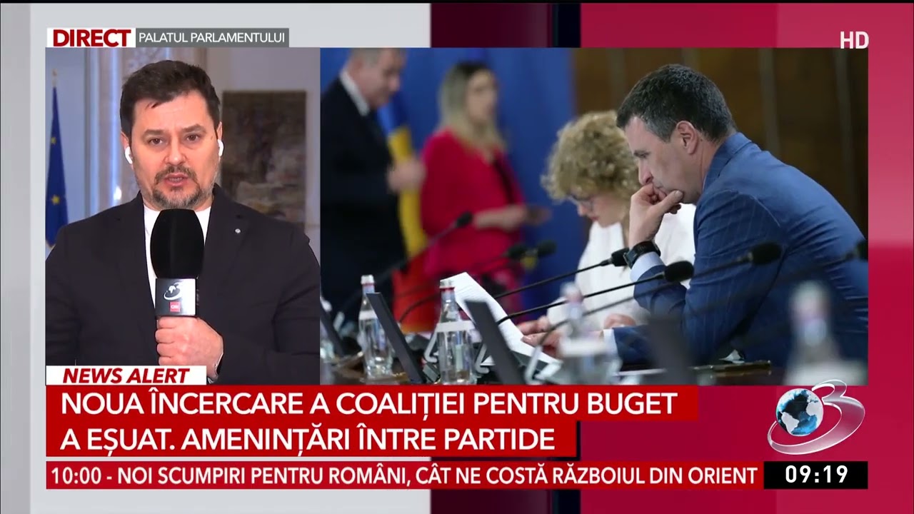 Noua încercare a coaliției pentru buget a eșuat. Amenințări între partide