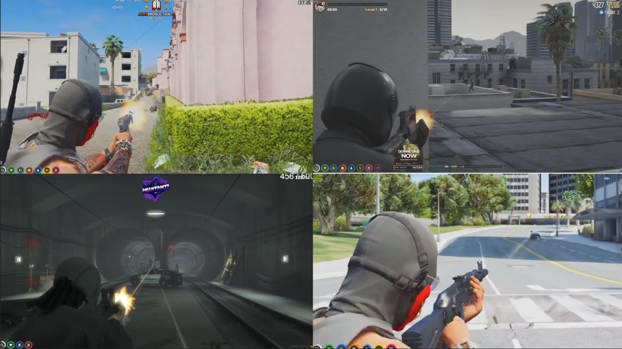 Rust wipe PD in tunnels and on Mandem Block | NoPixel 3.0 GTA RP