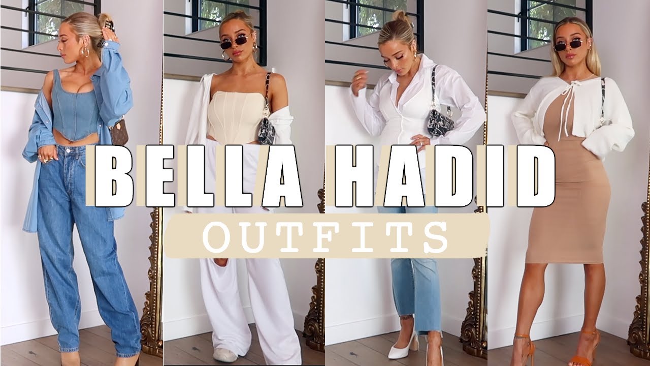 BELLA HADID OUTFITS WITH PRETTY LITTLE THING | DELANEY CHILDS