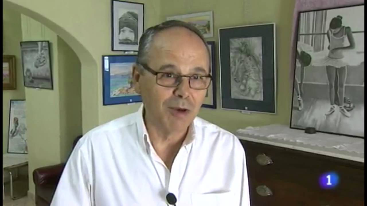 Montánchez: Exposición de cuadros de Lucio Bayón Rosco en RTVE Extremadura