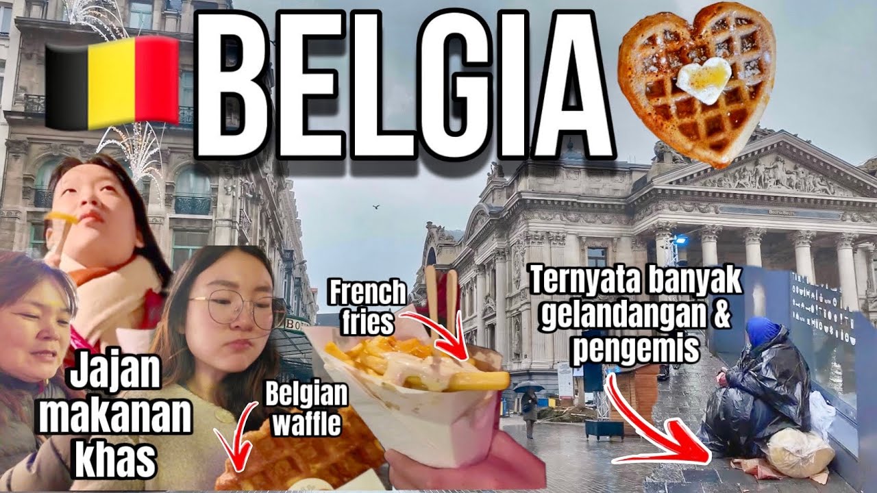 SAMPAI DI BELGIA! Ternyata banyak gelandangan⁉️