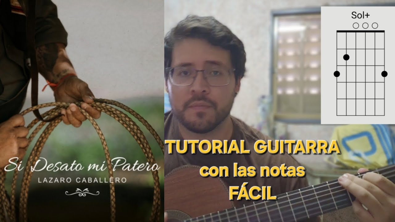 Si desato mi Patero TUTORIAL GUITARRA - Lázaro Caballero (nuevo tema) Chacarera - como tocar fácil